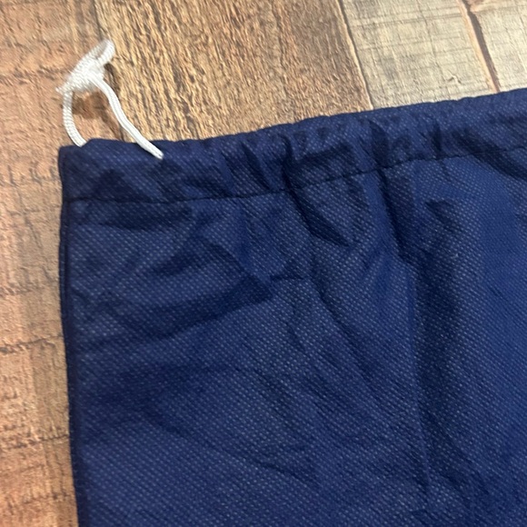 Dooney & Bourke Dust Bag Navy Blue 14x18.5 Drawstring Logo Storage Pouch - Picture 3 of 4